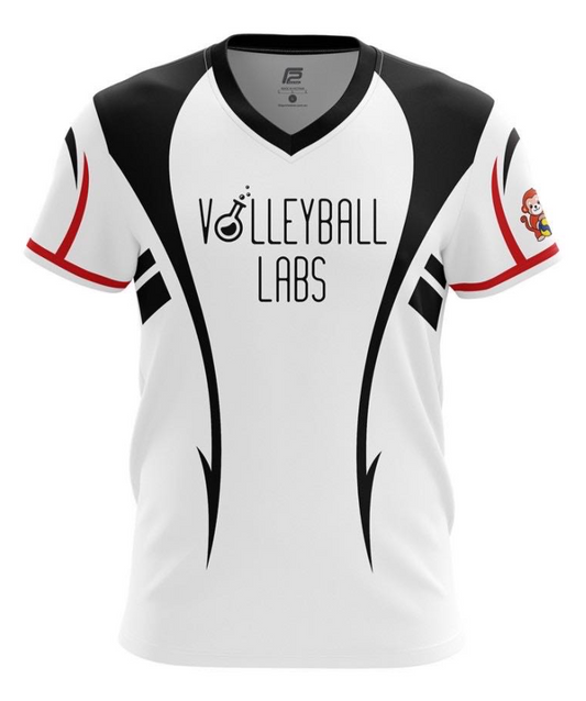 Volleyball Labs White Jerseys